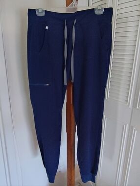 Figs Zamora Joggers Navy Blue EUC Small